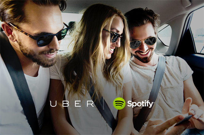 The Spotify and Uber collaboration